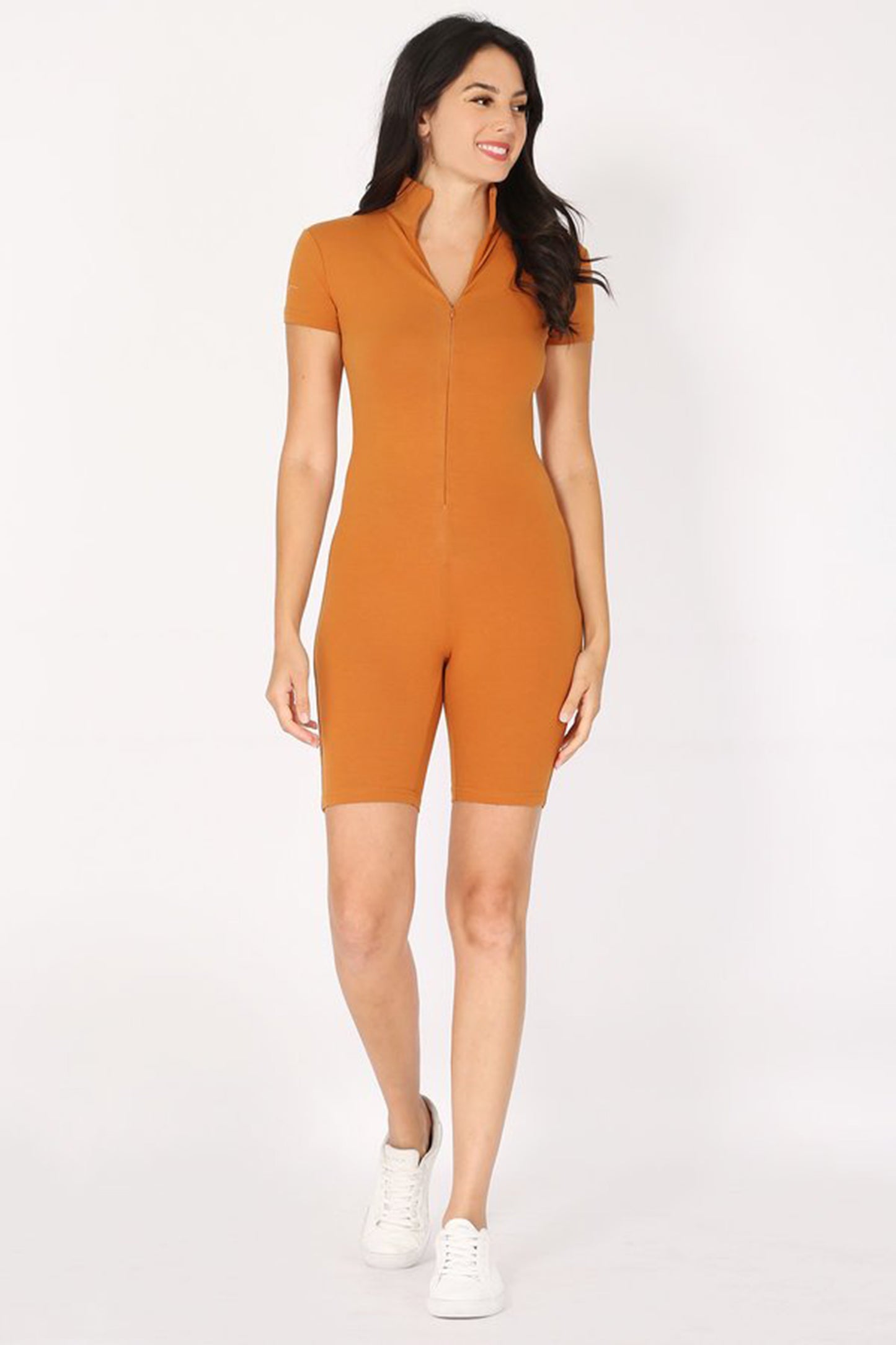 Personalizable Bodysuit  With Zipper, Add Your Own Text or Image, Customizable Short Sleeve Romper, Bandeau Bodysuit