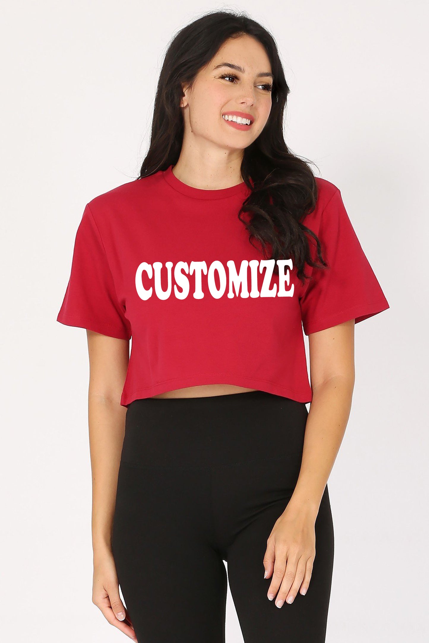 Customize Crop T-Shirt