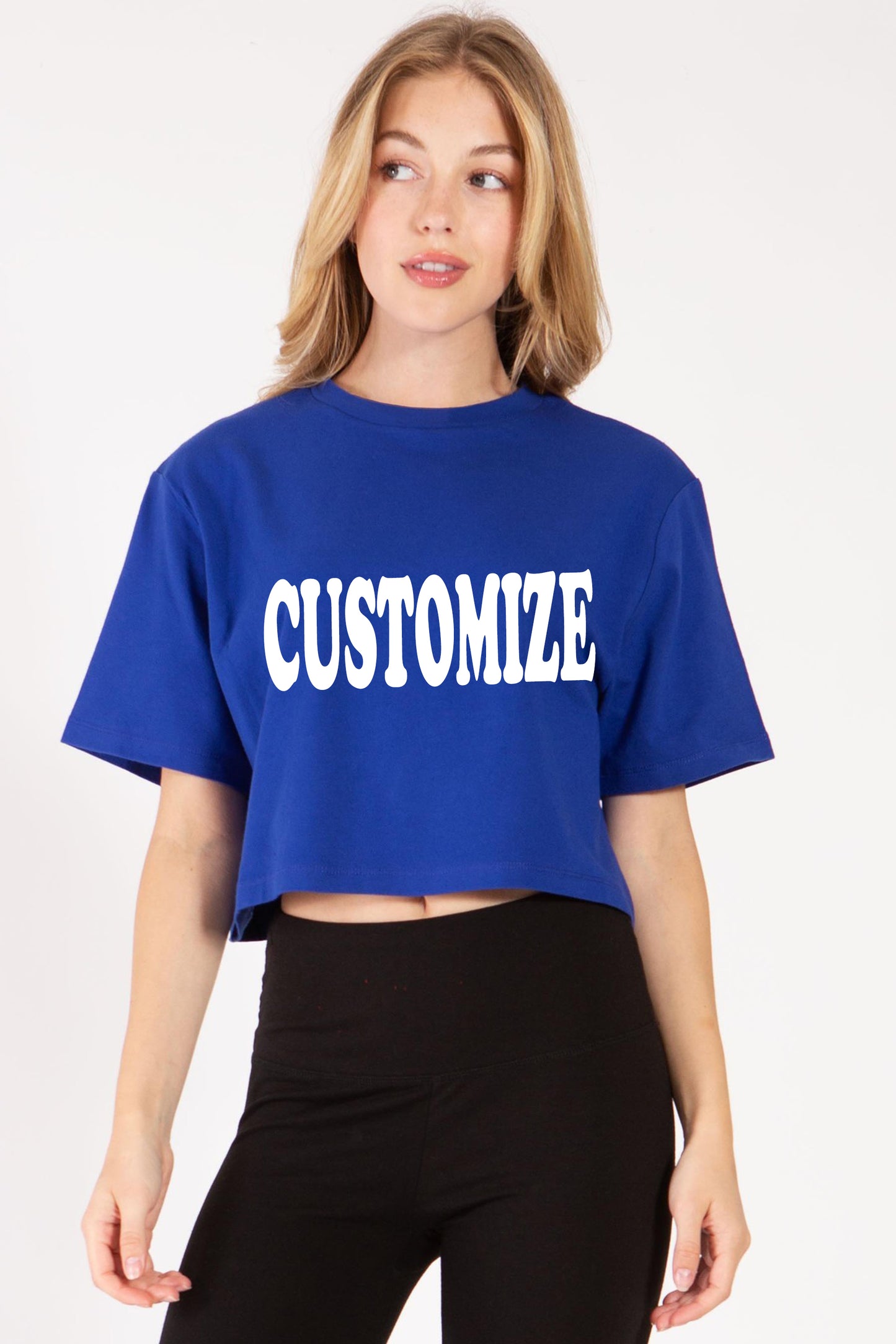 Customize Crop T-Shirt