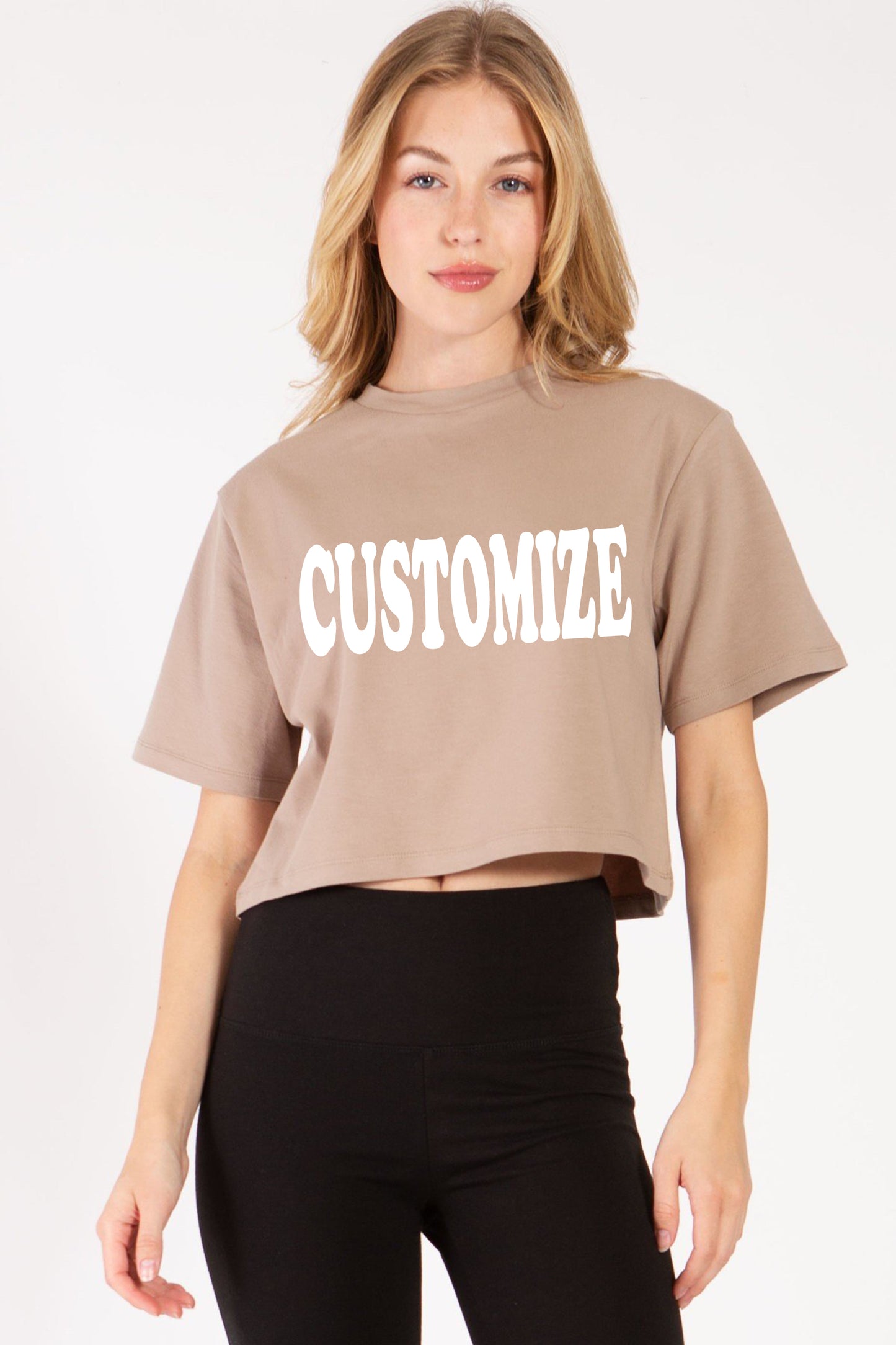 Customize Crop T-Shirt
