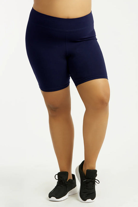 Sofra cotton 15" shorts plus size
