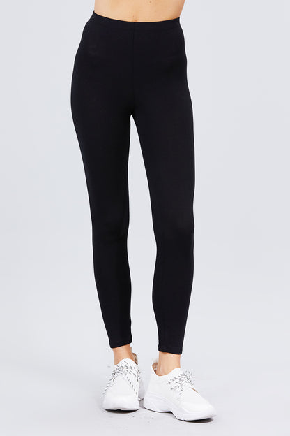 Cotton Spandex Leggings