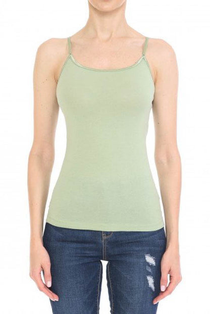 Classic Bra-Strap Basic Camisole