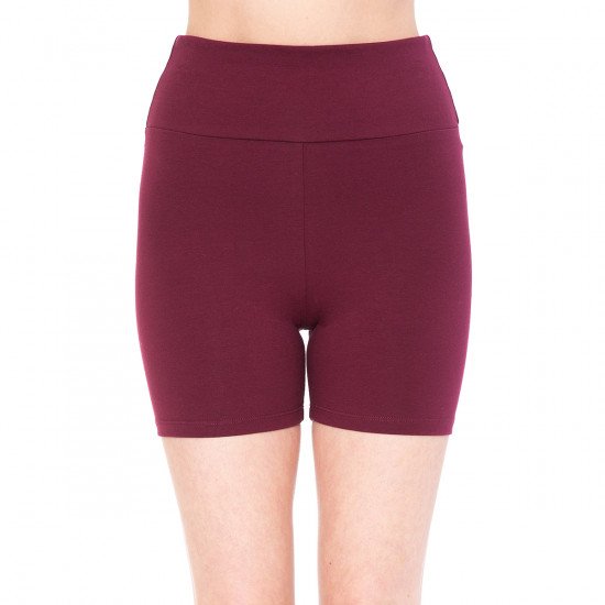 HIGH WAIST KNIT BIKE SHORTS (3 3/4" INSEAM)