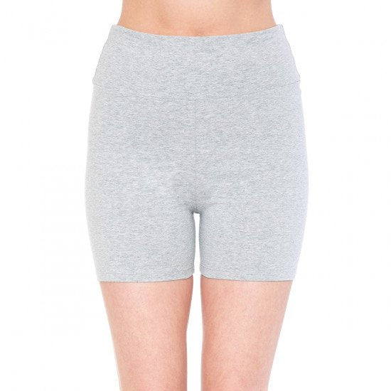 HIGH WAIST KNIT BIKE SHORTS (3 3/4" INSEAM)