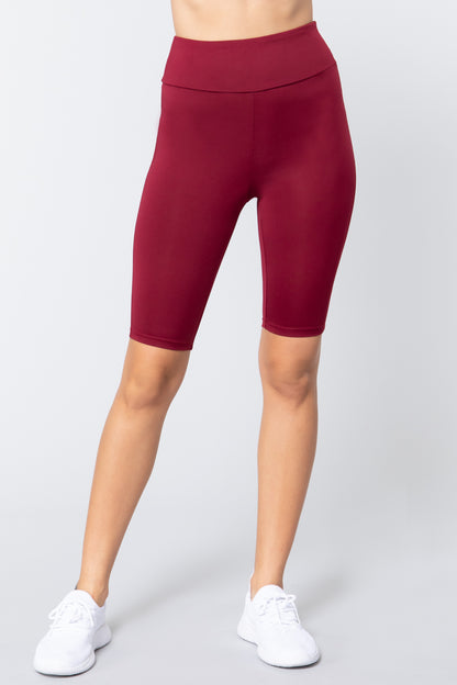 WORKOUT BIKER SHORTS