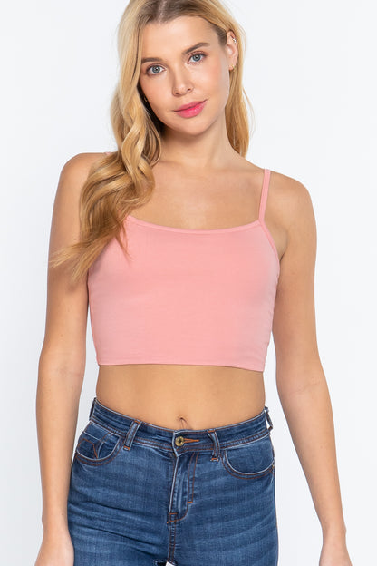 2 PLY CAMI CROP TOP