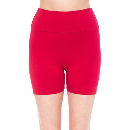 HIGH WAIST KNIT BIKE SHORTS (3 3/4" INSEAM)