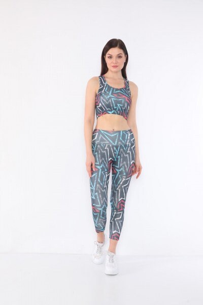 ZigZag Two Piece Workout Set